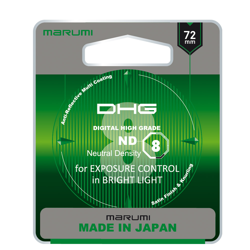 MARUMI DHG ND8 Filtr fotograficzny szary 72mm