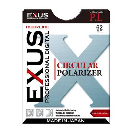 MARUMI EXUS Filtr fotograficzny Circular PL 62mm